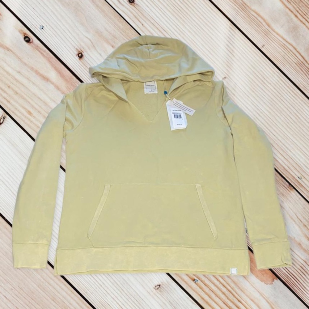 Jason Scott Dunston French Terry Pullover split neck Hoodie Sweatshirt S